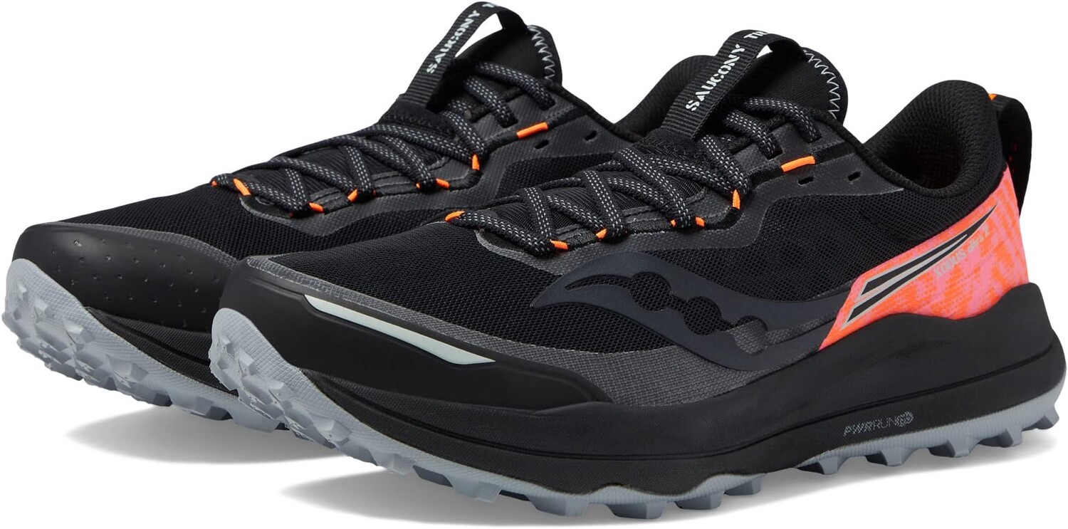 

Кроссовки Xodus Ultra 2 Saucony, цвет Black/Vizi Orange, Черный