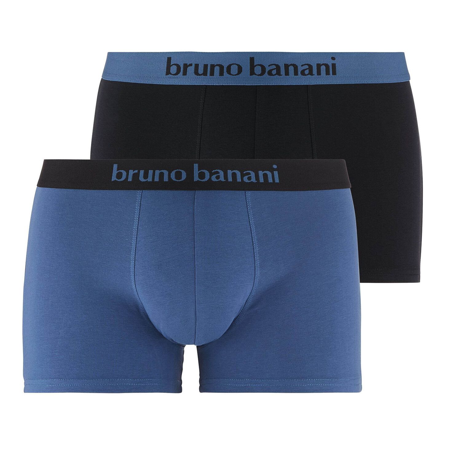 

Боксеры Bruno Banani Boxershort 2 шт, цвет Jeansblau/Schwarz