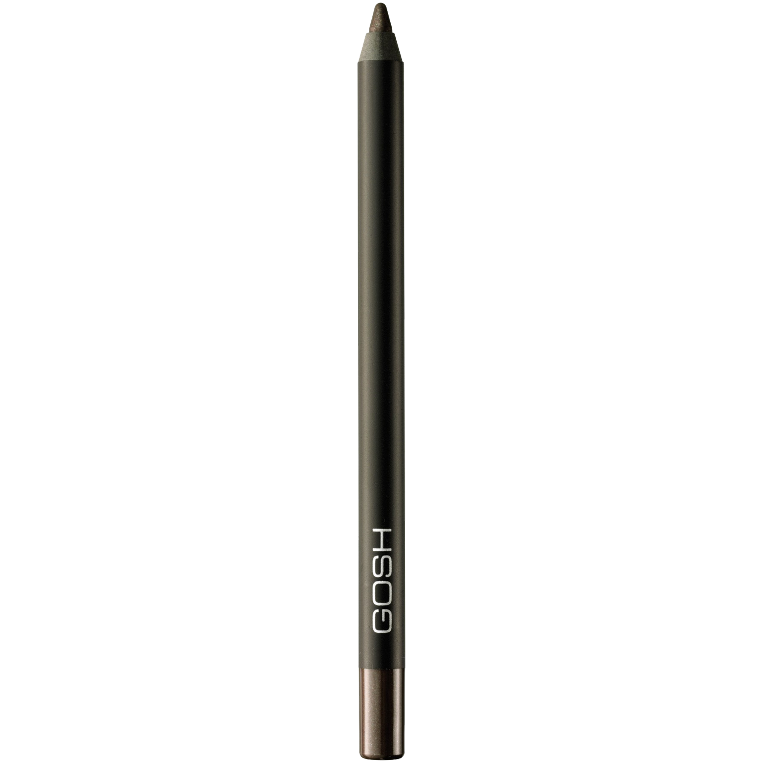 Водостойкий карандаш для глаз мятежный коричневый 017 Gosh Velvet Touch, 1,2 гр