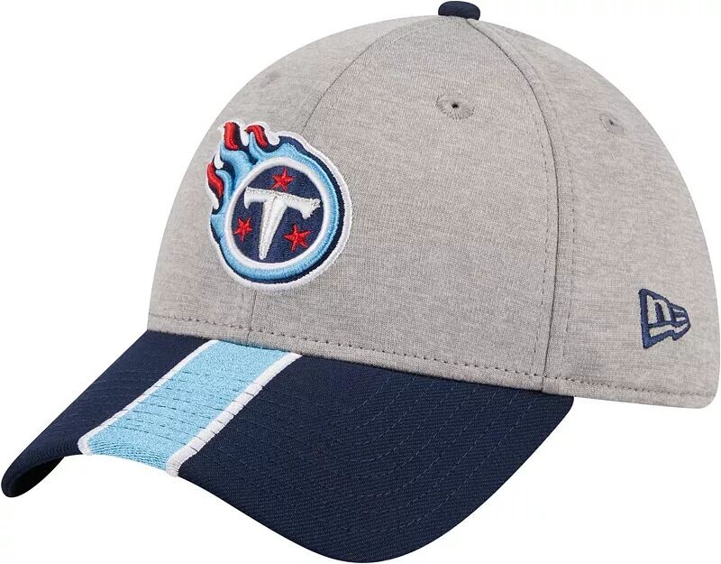 

Мужская кепка New Era Tennessee Titans Stripe Grey 39Thirty Stretch Fit