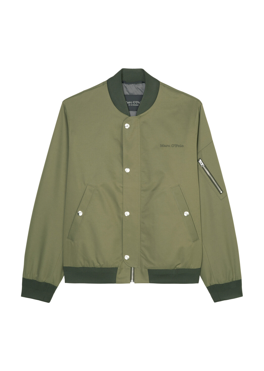 

Куртка Marc O'Polo Fliegerjacke regular, оливковый