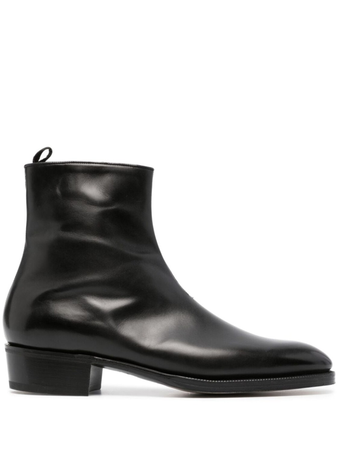 

John Lobb ботинки с декоративной строчкой, черный