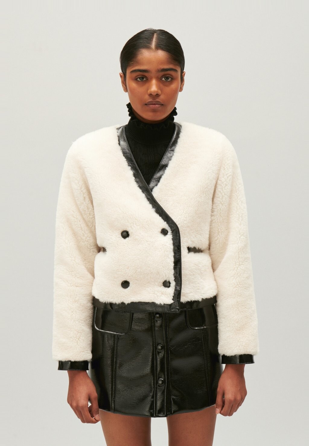 

Куртка зимняя Frisquet Claudie Pierlot, цвет bicolore
