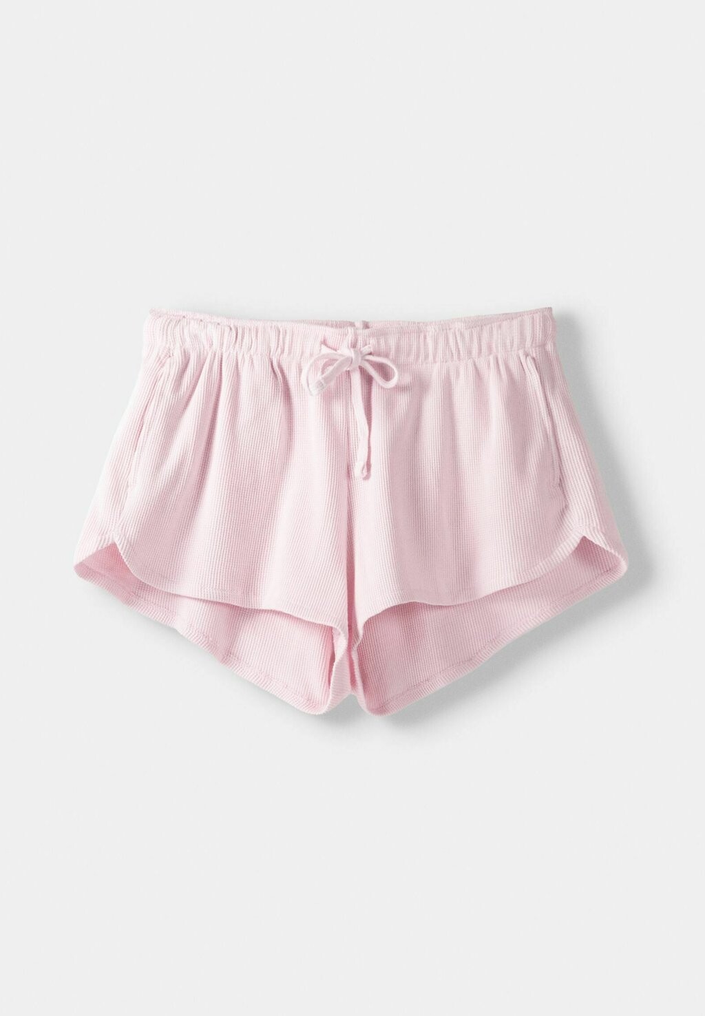 

Спортивные штаны WAFFLE Bershka, светло-розовый