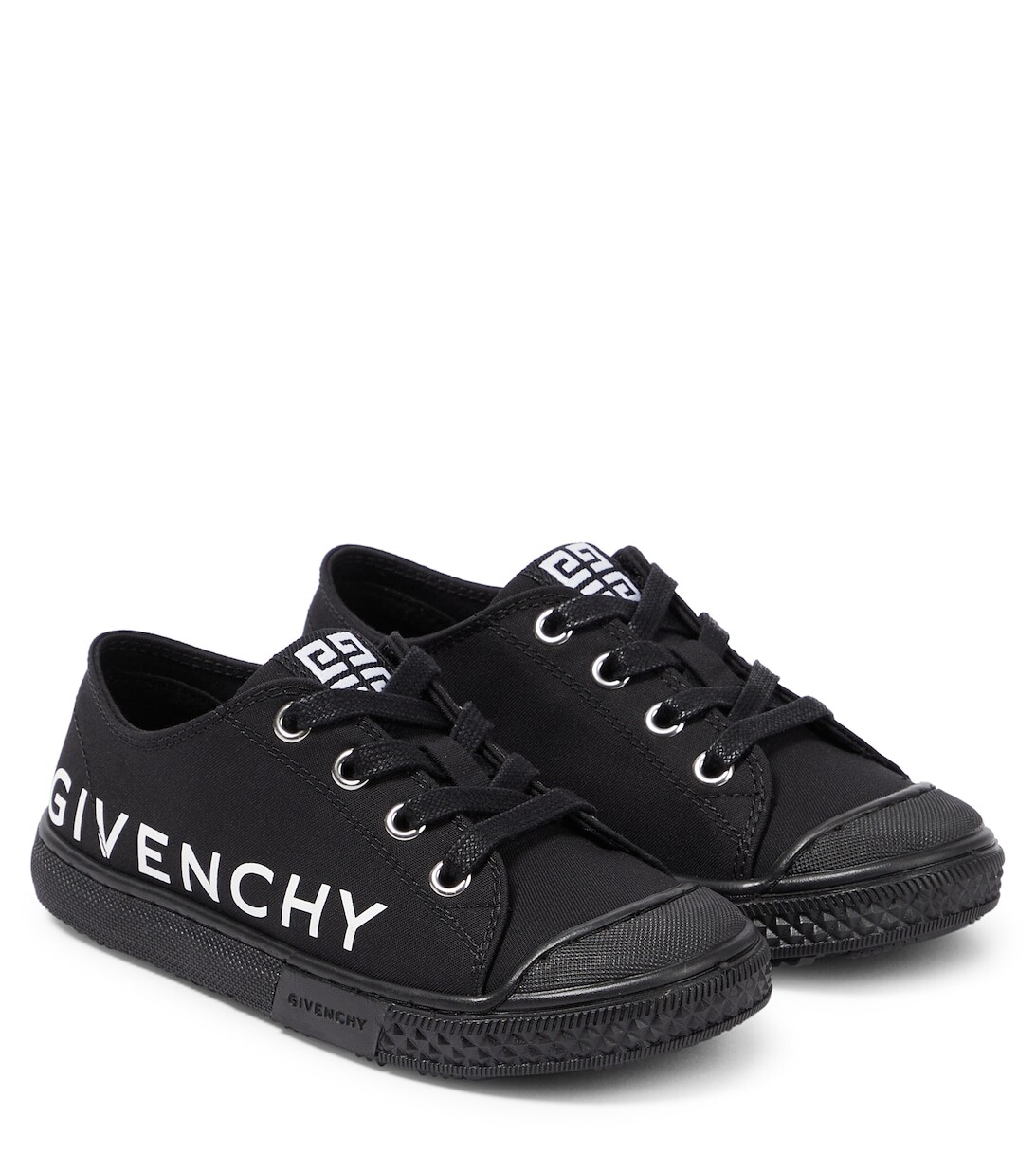 

Кожаные кроссовки Givenchy Kids, черный