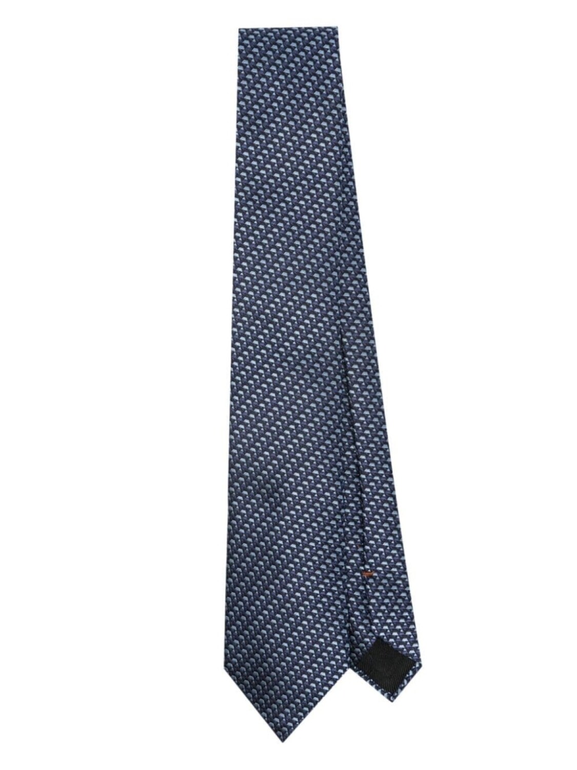 

Zegna шелковый галстук, синий
