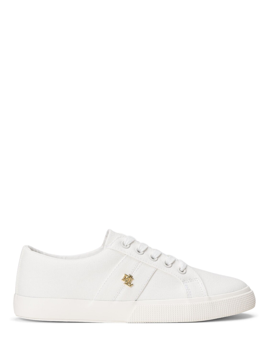 

Холщовые кроссовки Ralph Lauren Janson, оптический белый/разноцветный