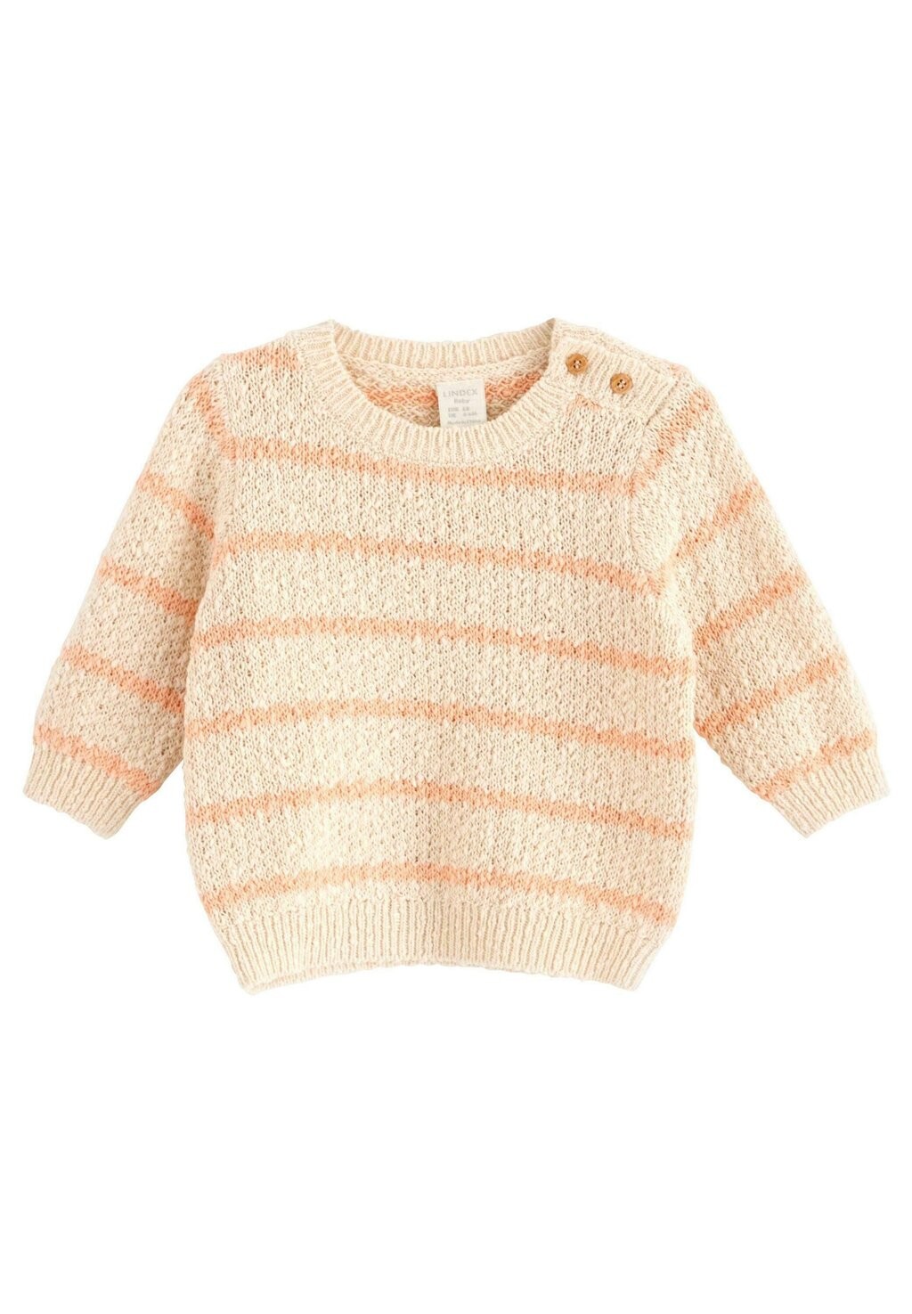 

Вязаный свитер Lindex, цвет light beige