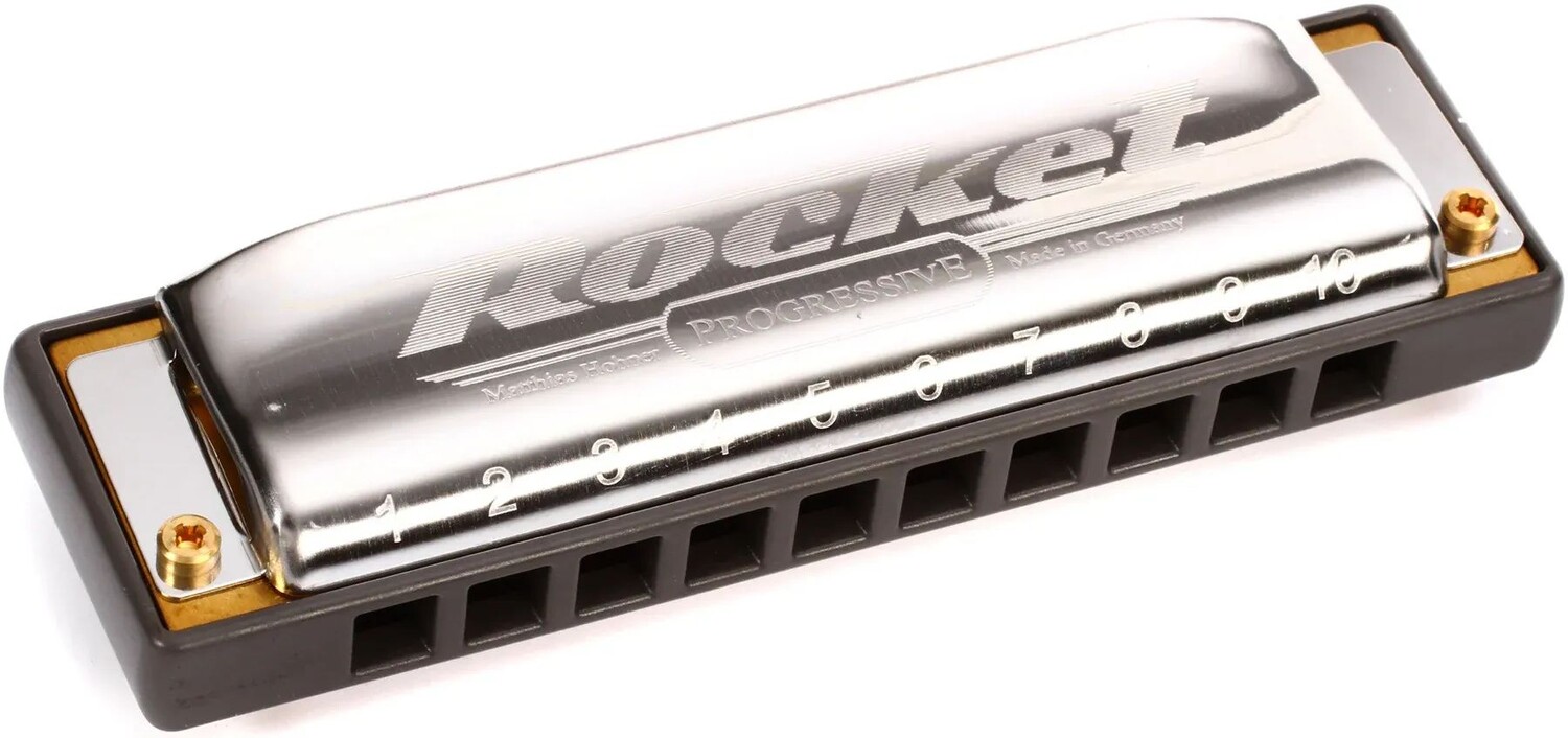 

Hohner Rocket Губная гармошка - Тональность си-бемоль