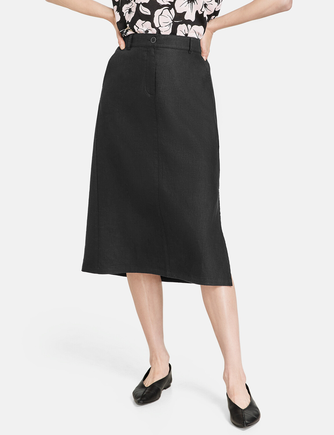 

Длинная юбка Gerry Weber lang weit, черный