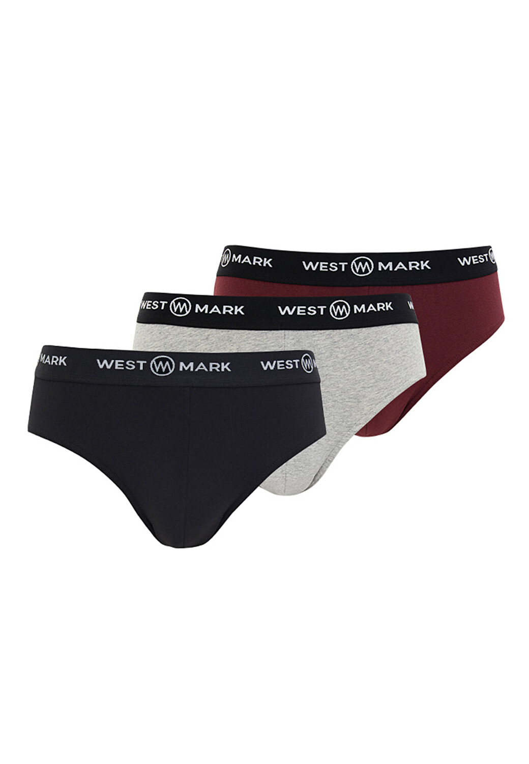 

Трусы Westmark London/Unterhose Logan, цвет Grey Melange/Bordeaux/Navy