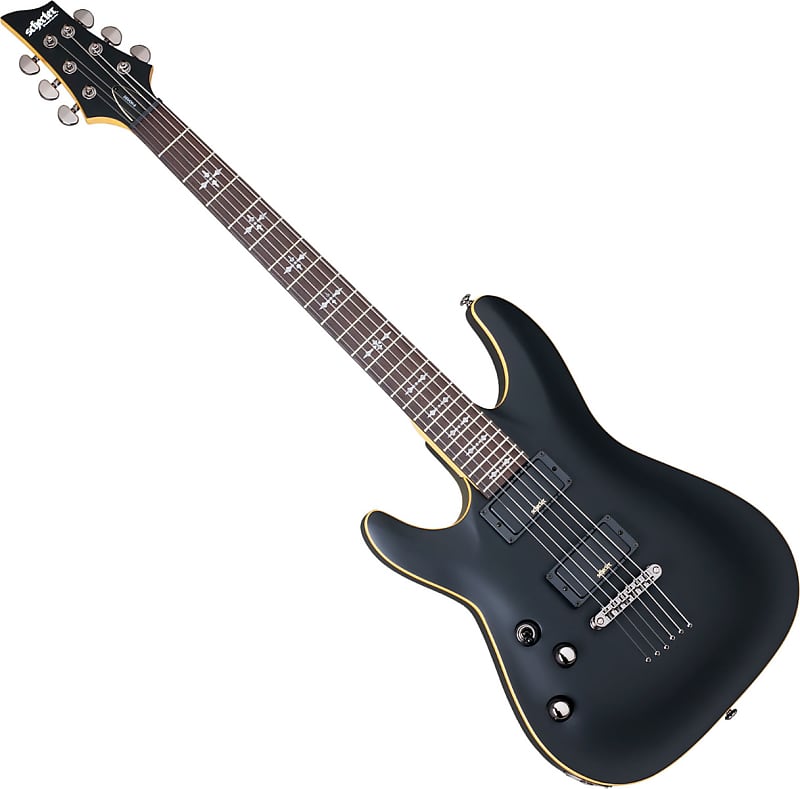 

Электрогитара Schecter Demon-6 Left-Handed Electric Guitar Satin Black