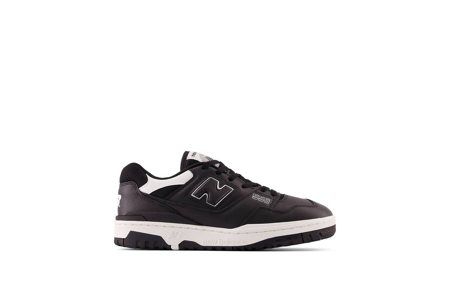 

Черно-белые кроссовки New Balance 550, Черный