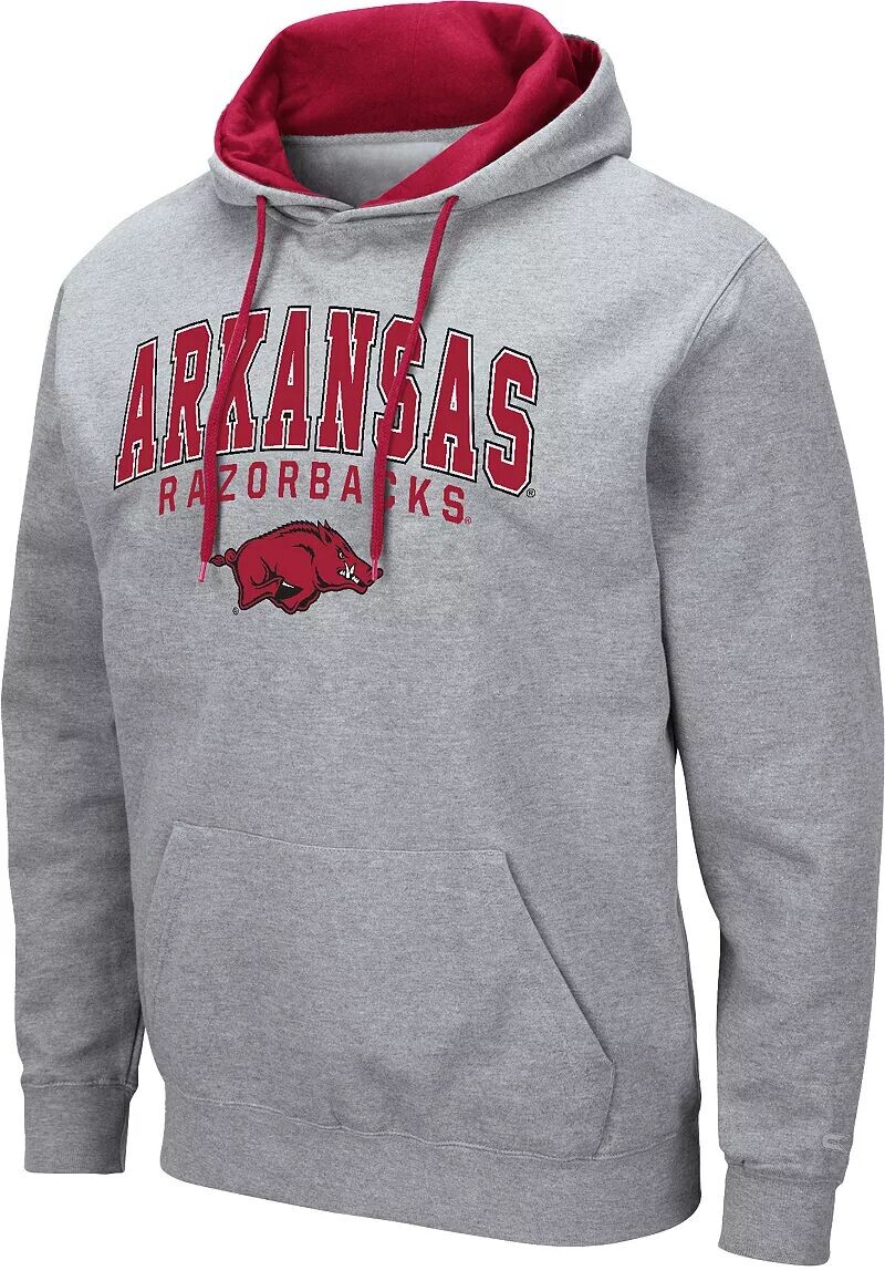 

Colosseum Мужская серая толстовка Arkansas Razorbacks