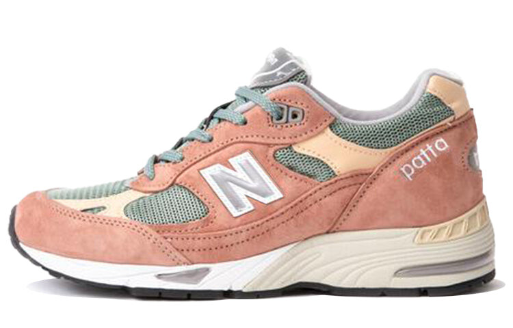 

Кроссовки New Balance Patta x 991, пыльно-розовый