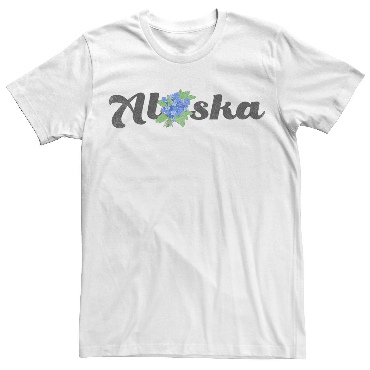 Мужская футболка «Аляска Альпийская незабудка» Licensed Character семена цветы незабудка альпийская виктория белая