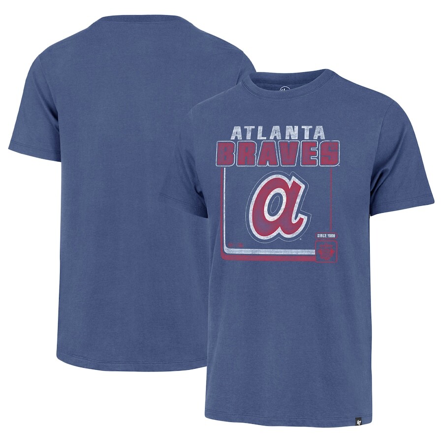 

Футболка с коротким рукавом 47 Atlanta Braves, роял