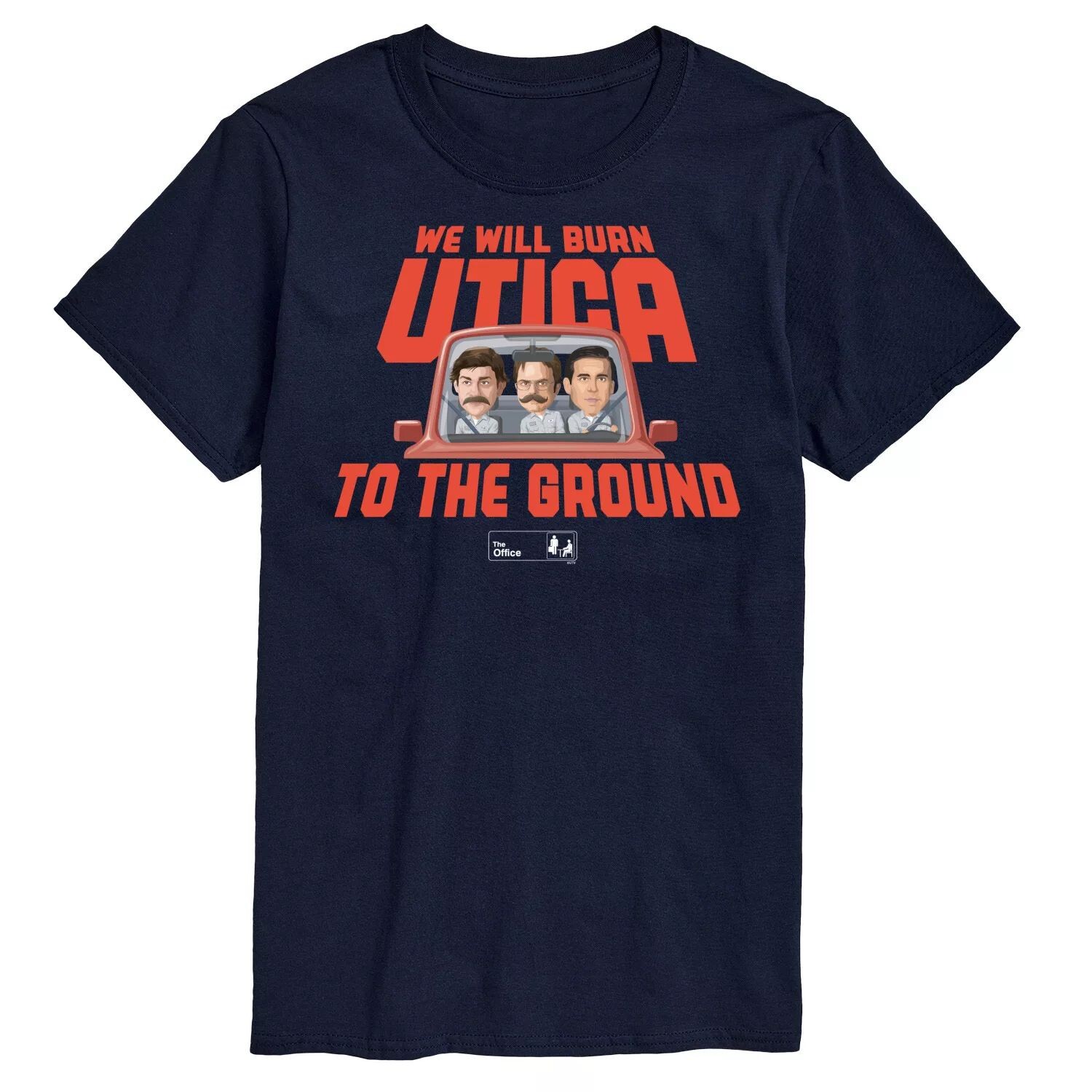 

Мужская футболка The Office Burn Utica Licensed Character