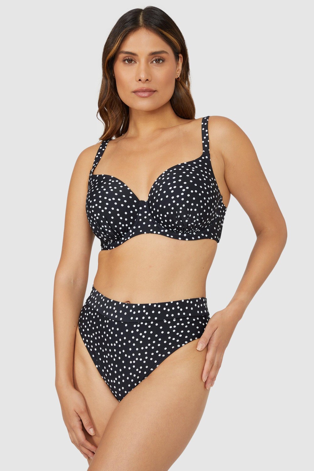 

Верх бикини Gorgeous DD+ Spot Balcony с мягкими чашечками Debenhams, мультиколор