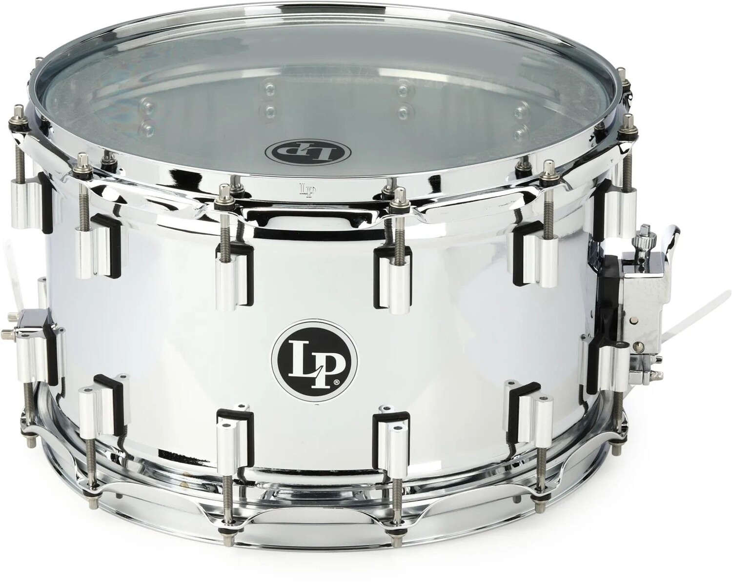

Новый малый барабан Latin Percussion Banda из нержавеющей стали — 8,5 x 14 дюймов