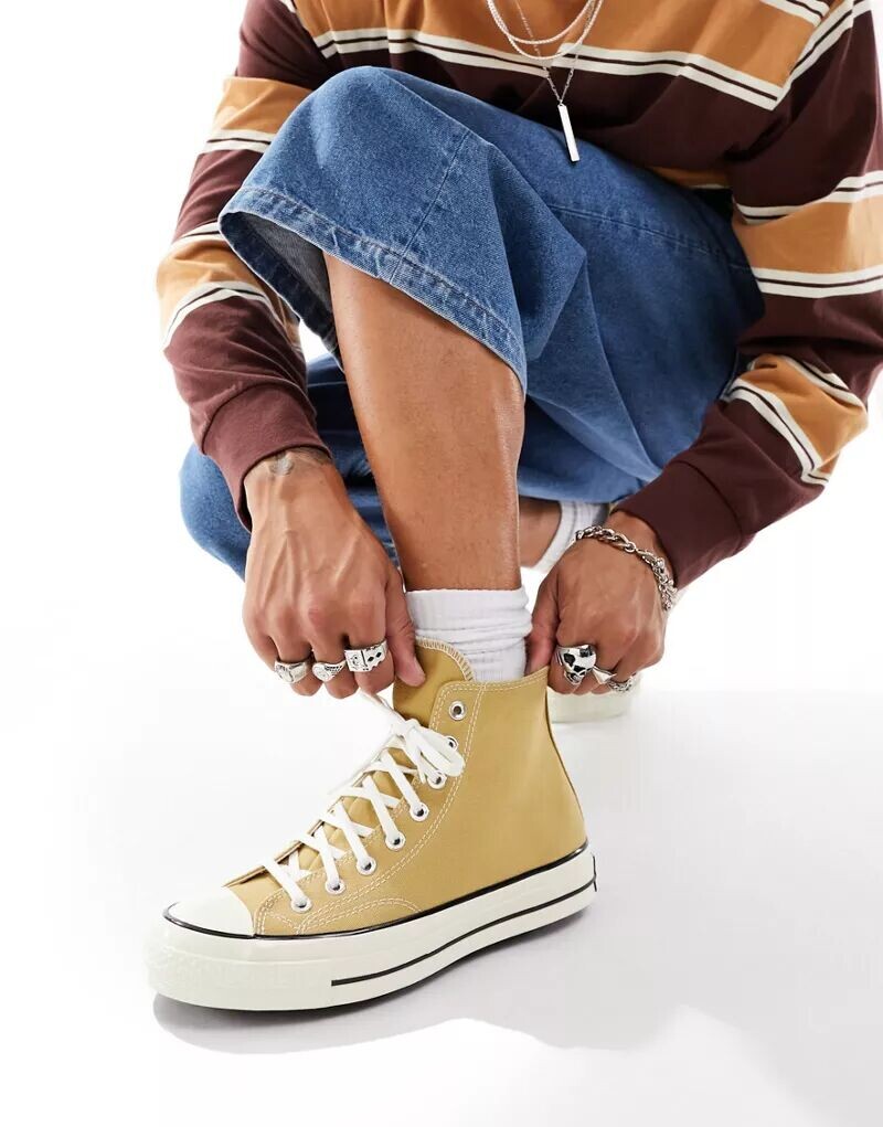 

Белые кроссовки Converse Chuck Taylor 70 Hi