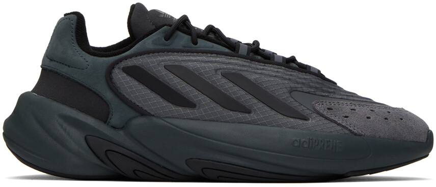 

Черные и серые кроссовки adidas Originals Ozelia