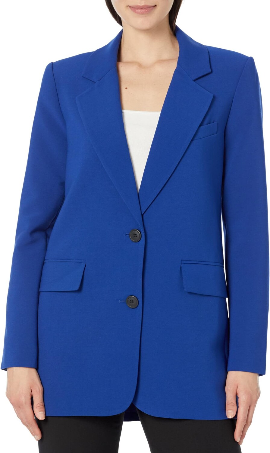 

Однобортный пиджак с клапаном Vince Camuto, цвет Twilight Blue