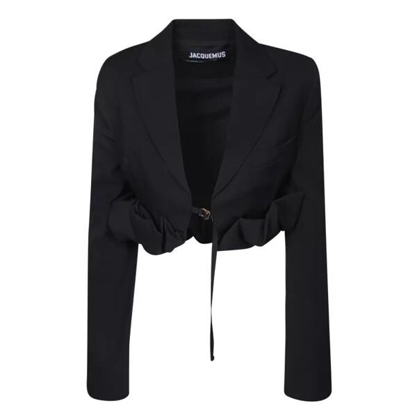 

Куртка rolled bolero blazer Jacquemus, черный
