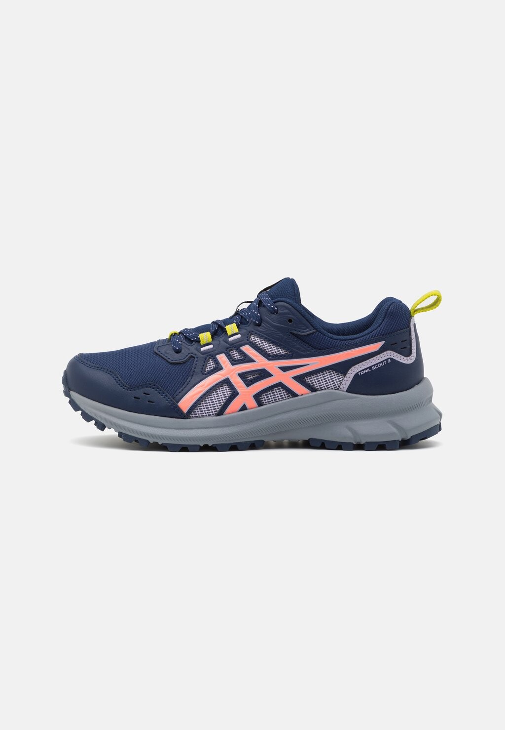 

Кроссовки для бега по пересеченной местности TRAIL SCOUT 3 ASICS, цвет blue expanse/sun coral