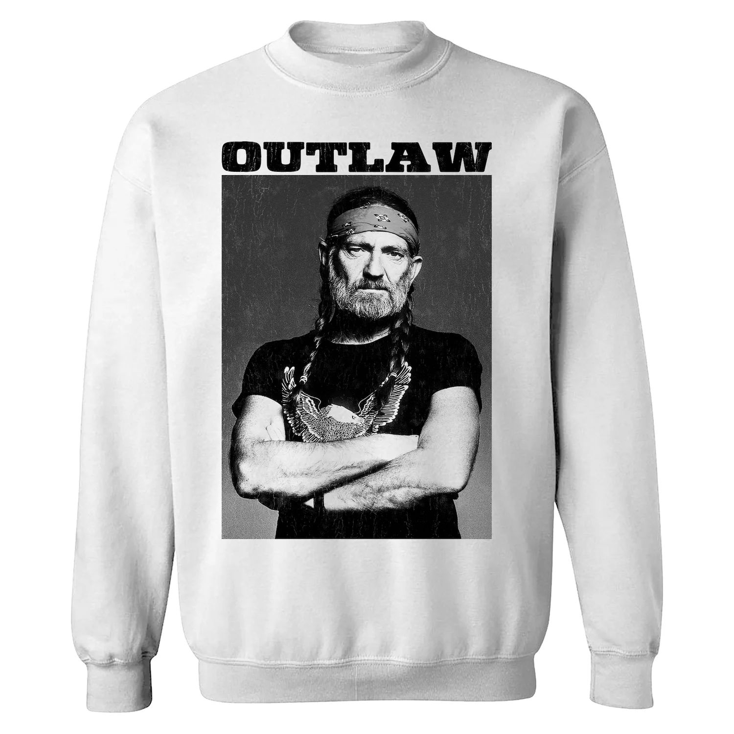 Мужская толстовка Willie Nelson Outlaw Tee Licensed Character willie nelson phases and stages 180g