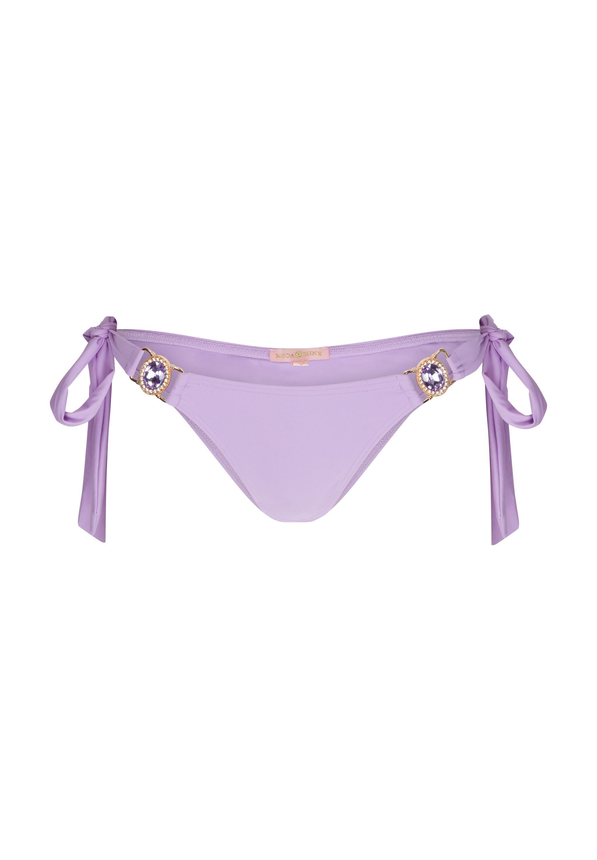 Плавки бикини Moda Minx Bikini Hose Amour seitlich gebunden, фиолетовый