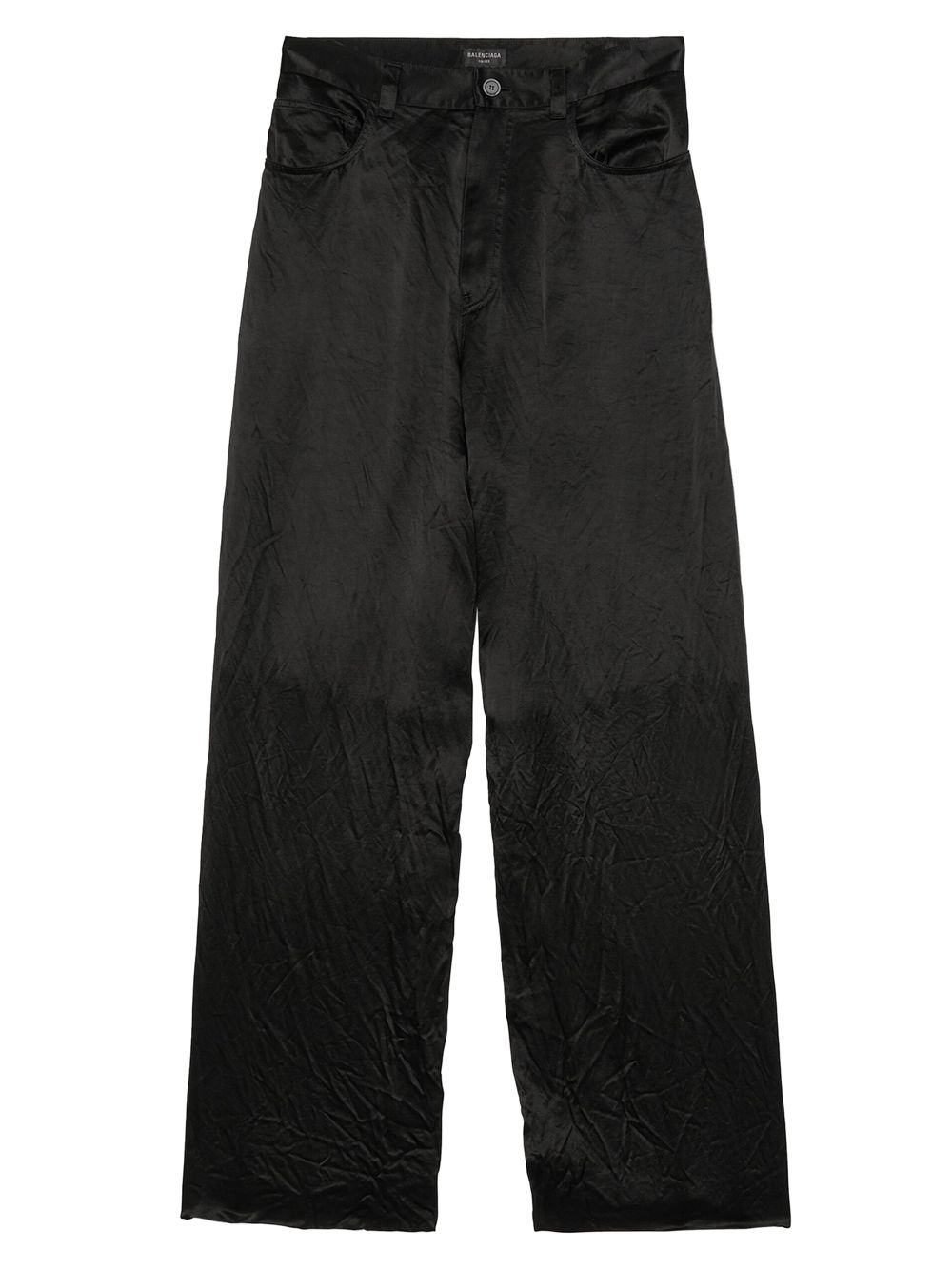 мешковатые штаны с 5 карманами Balenciaga, черный