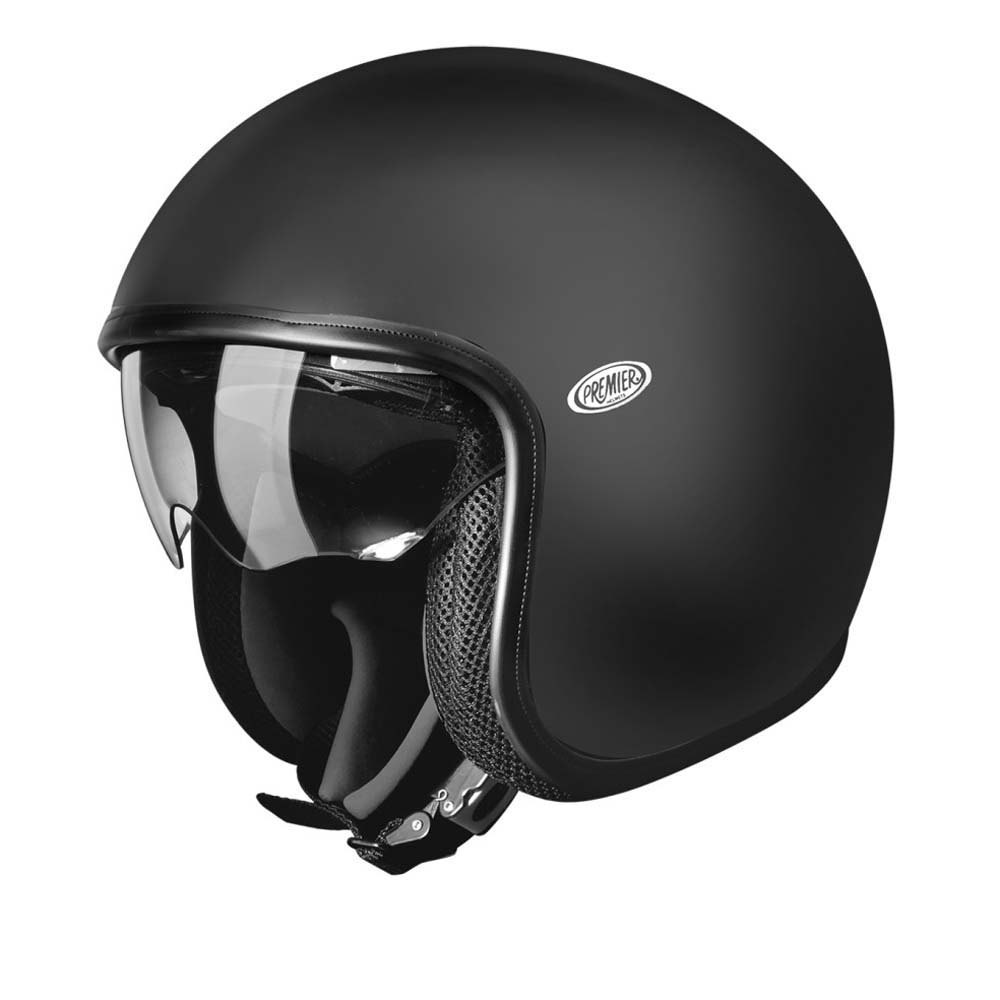 Открытый шлем Premier Helmets 23 Vintage U9BM 22.06, черный
