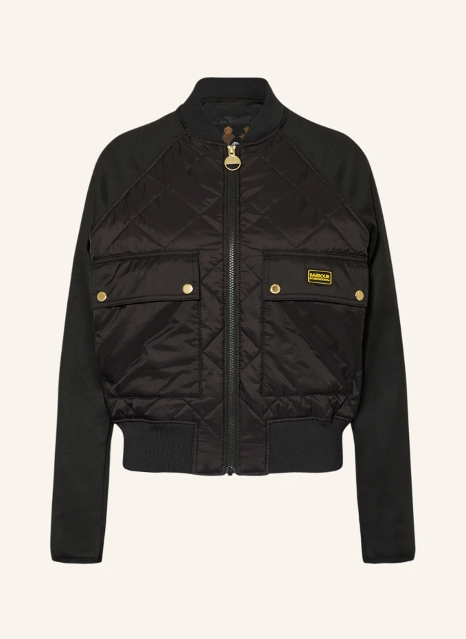 

Блузон wilson в миксе материалов Barbour International, черный
