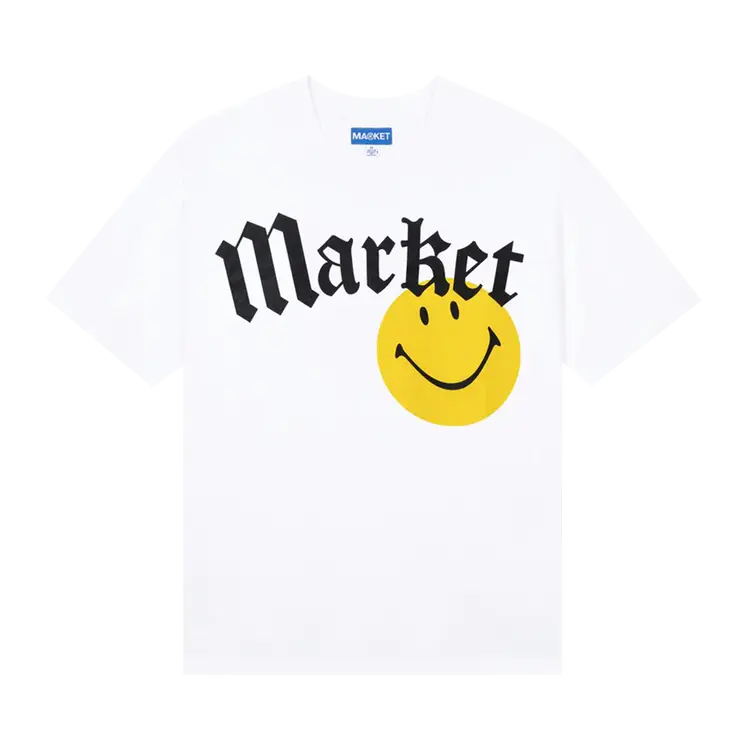 

Футболка Market Smiley Gothic 'White', белый