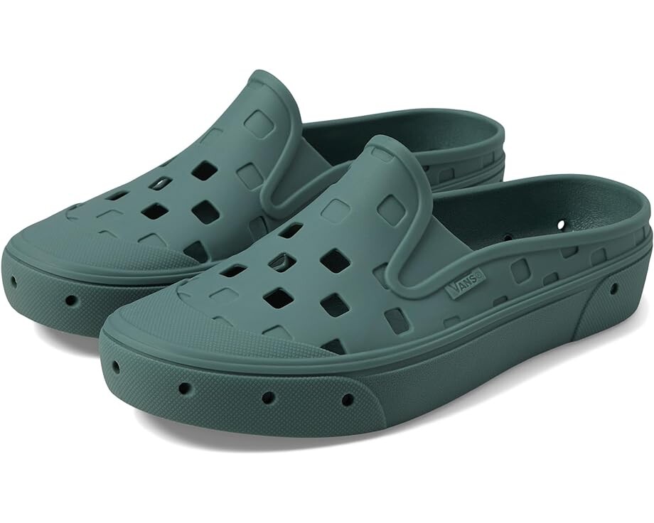 

Кроссовки Vans Slip-On Mule TRK, серебряный, Серый