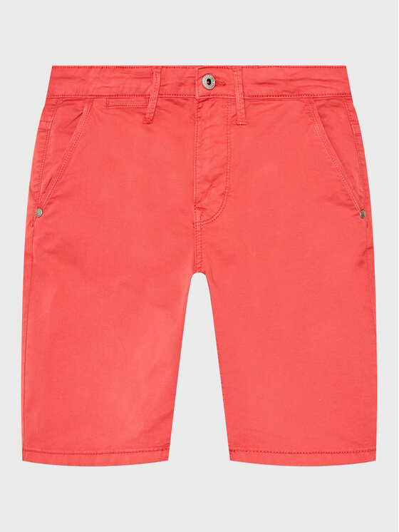 Тканевые шорты стандартного кроя Pepe Jeans, красный тканевые шорты стандартного кроя pepe jeans экрю