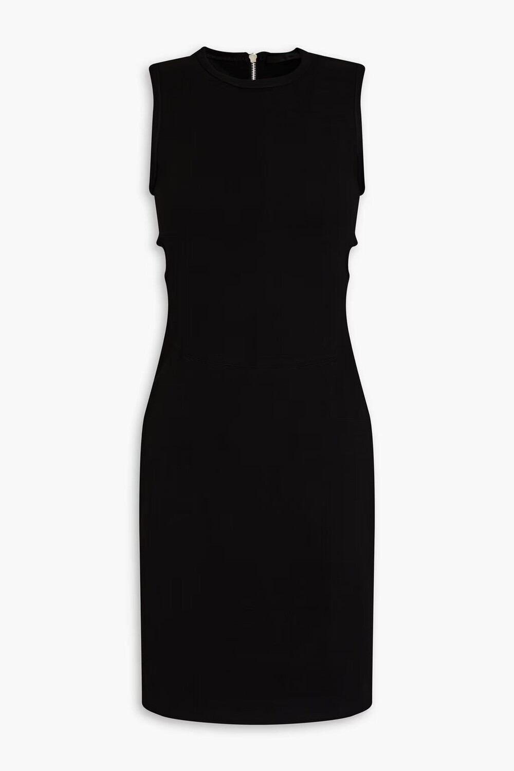 

Платье мини из джерси с вырезами Helmut Lang, черный