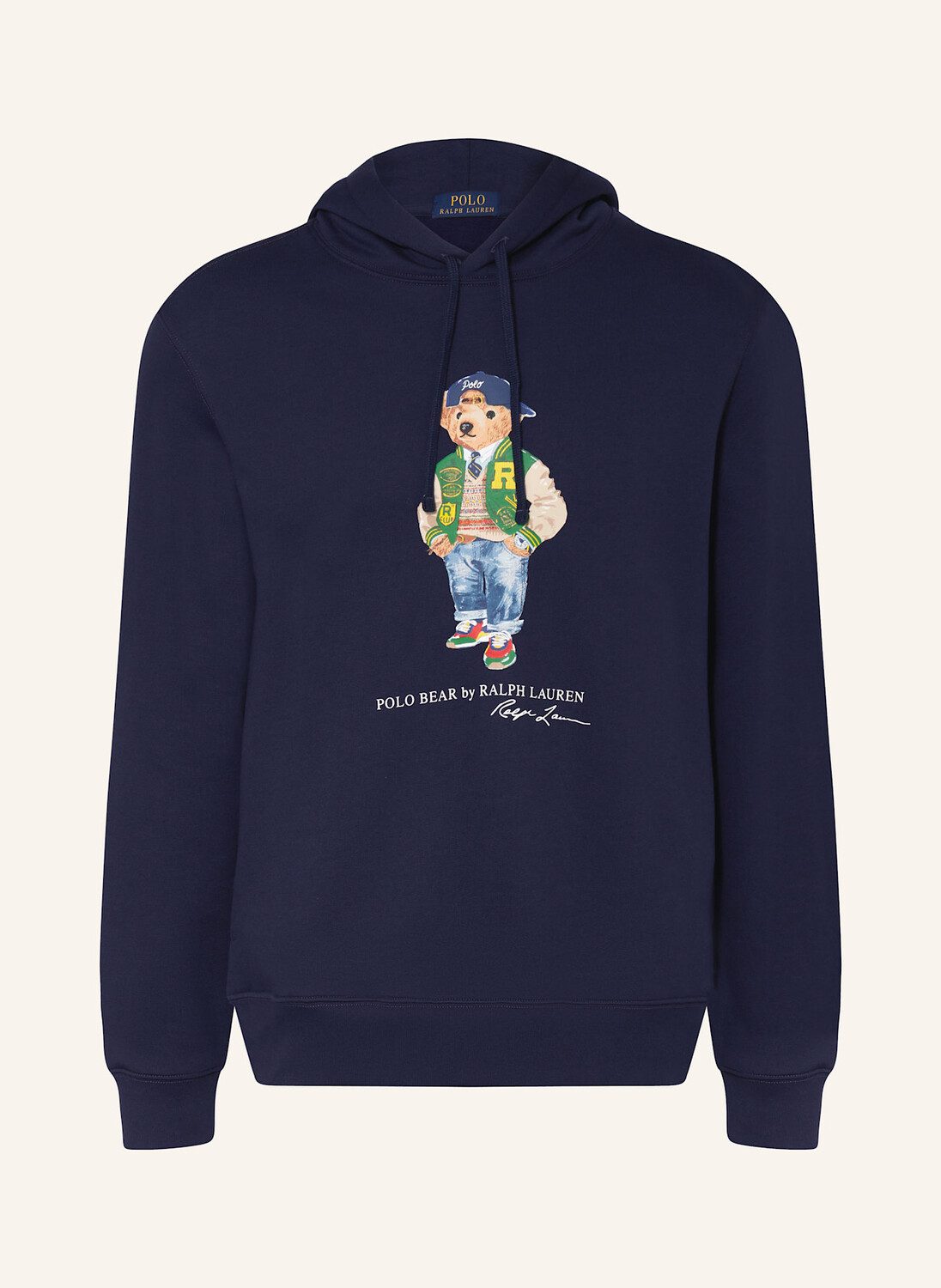 

Толстовка с капюшоном Polo Ralph Lauren, синий