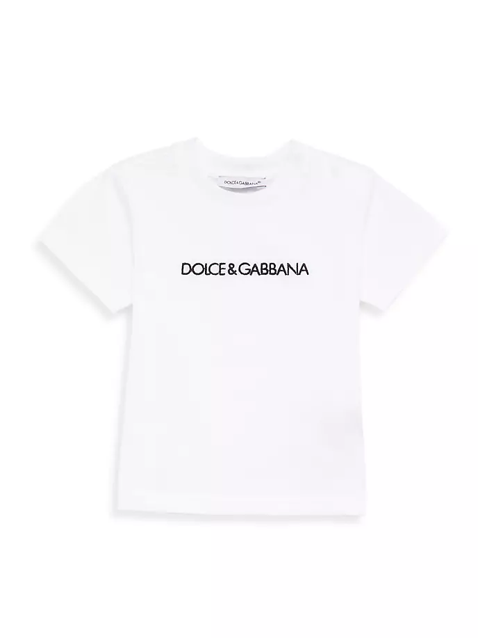 

Футболка с логотипом для маленьких мальчиков Dolce&Gabbana, белый