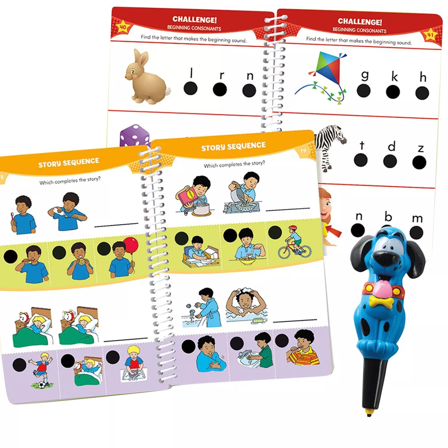 

Набор Hot Dots Jr. и ручка Ace — говорящая обучающая собака Educational Insights