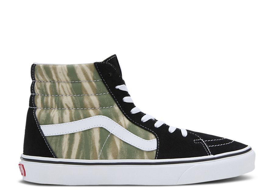 

Кроссовки Vans Sk8-Hi 'Woodland Wash Black', зеленый