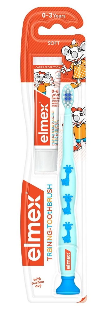 Elmex Kids детская зубная щетка, 1 шт. зубная паста colgate elmex elmex kids от 2 до 6 лет