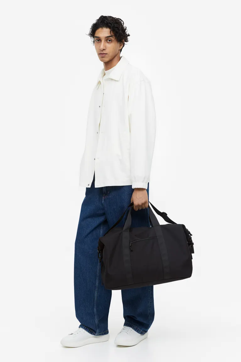 Сумка для путешествий H&M, черный дорожная сумка с одним отделением и съемным ремнем blackwood albion black