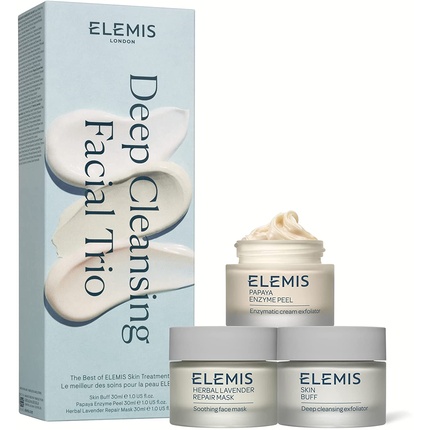 

ELEMIS Deep Cleansing Face Mask Trio Limited Edition Набор для ухода за кожей для гладкого и свежего цвета лица