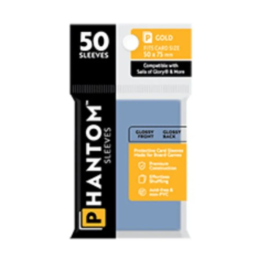 

Глянец/Глянец - Золото, 50х70мм (50), Phantom Sleeves