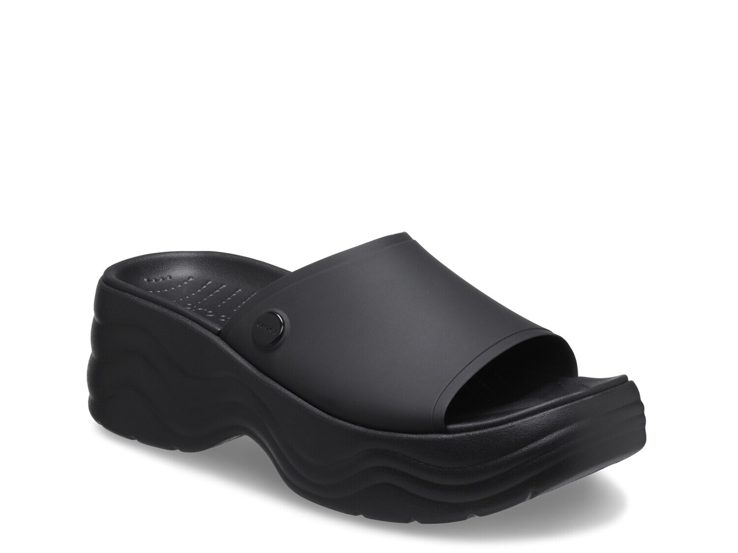 

Сандалии женские Crocs Skyline на платформе, черный