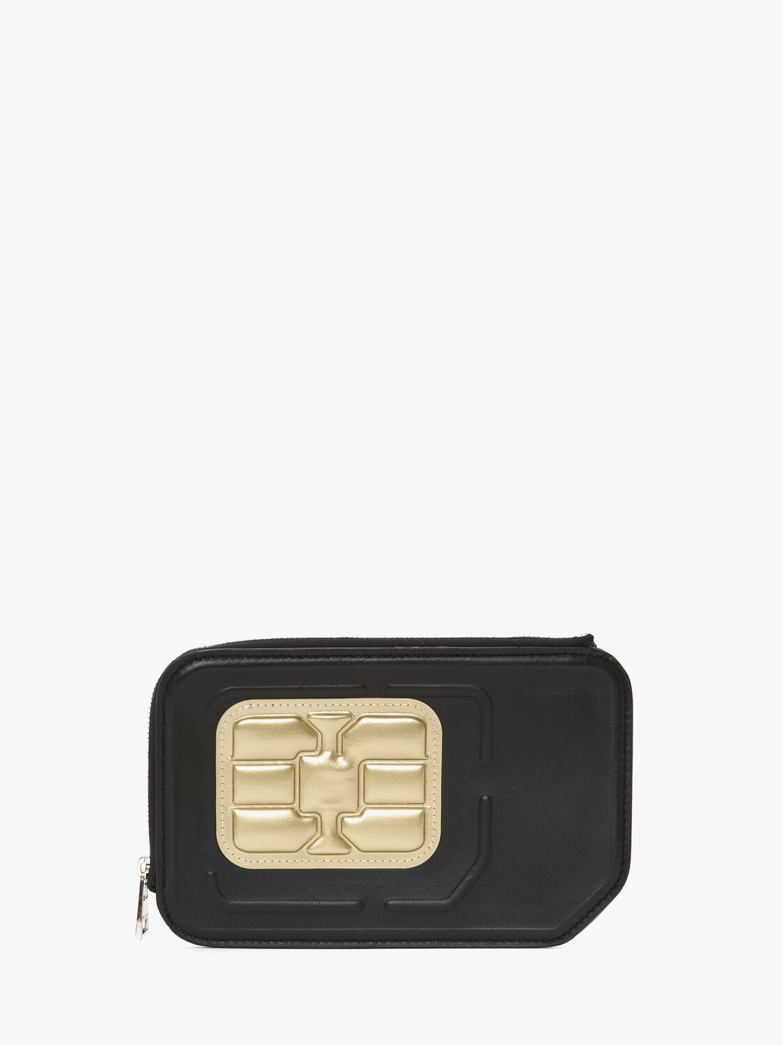 

Кожаный картхолдер JW Anderson, черный