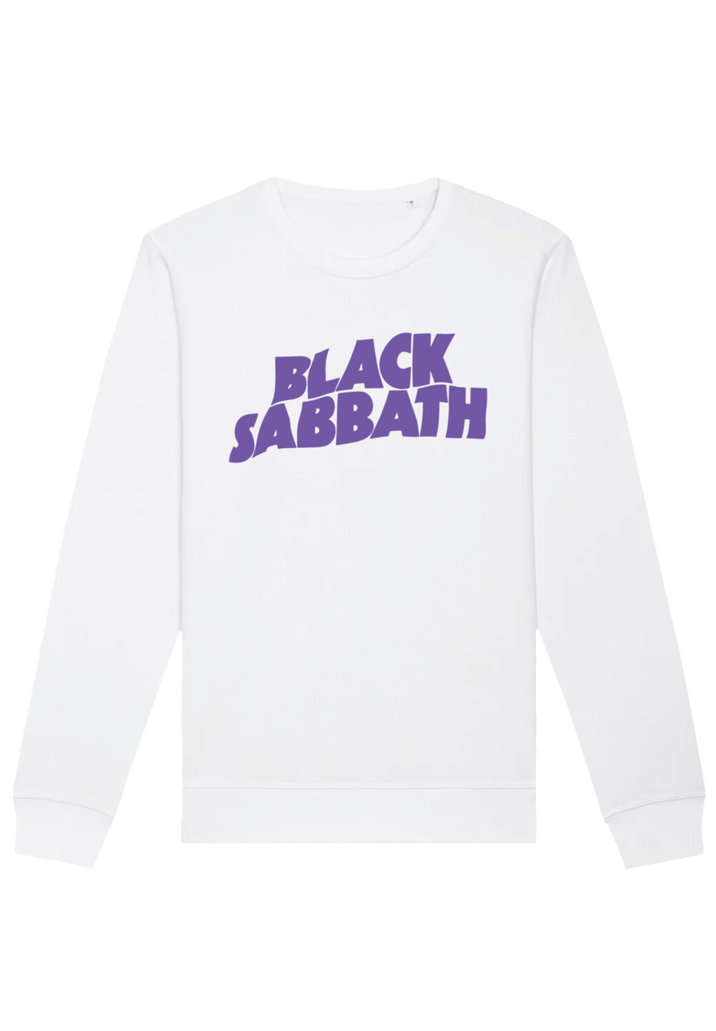 

Толстовка F4NT4STIC Unisex Black Sabbath Wavy Logo Black, белый