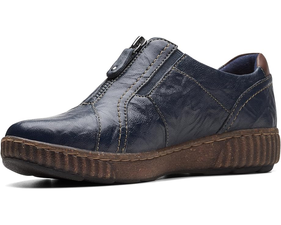 

Кроссовки Clarks Magnolia Zip, цвет Navy Leather 1